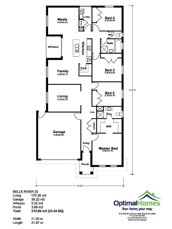 Belle River 23 Optimal homes